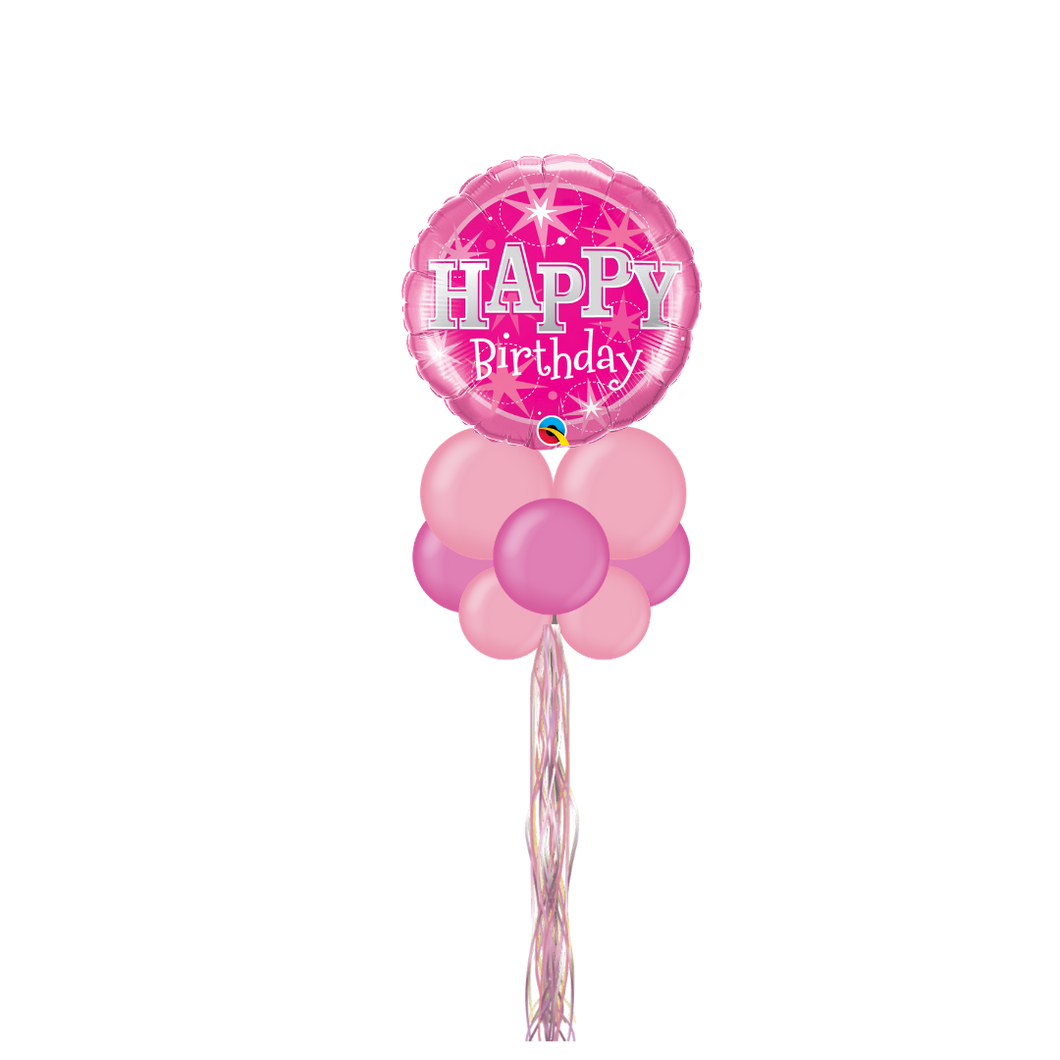Birthday - Pink Round